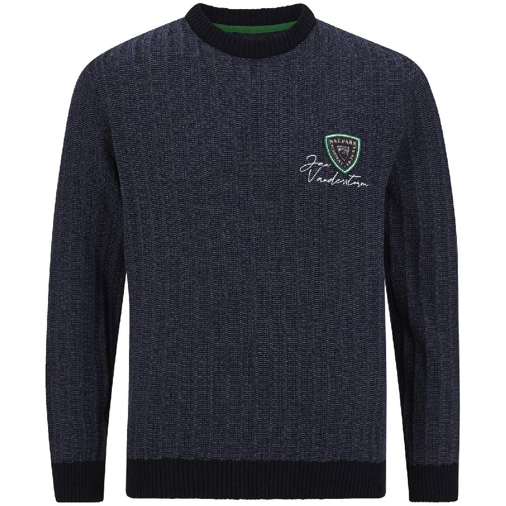 Jan Vanderstorm Pullover RICKMER dunkelblau melange
