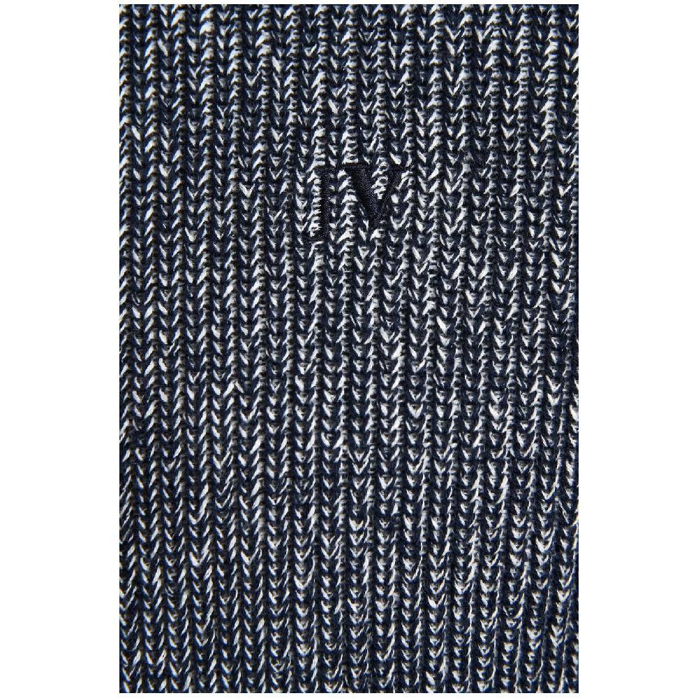 Jan Vanderstorm Pullover SWIDGER Dunkelblau Melange