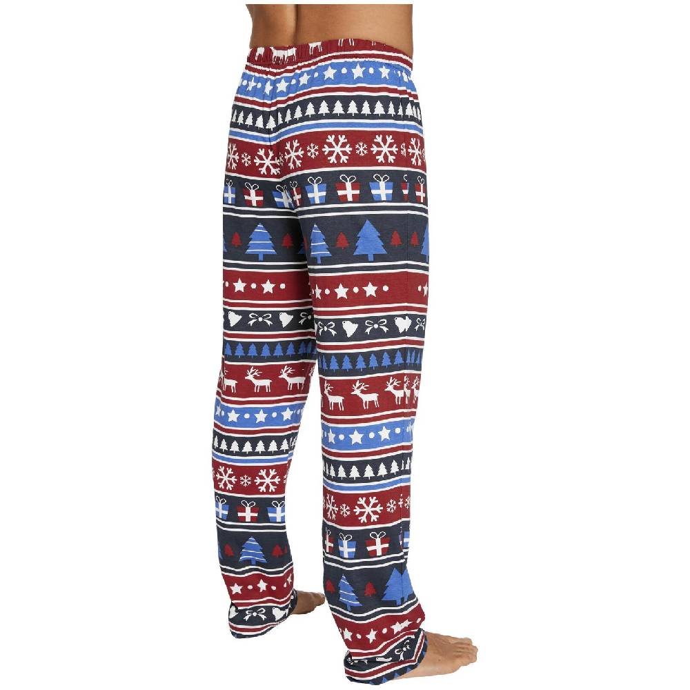 Jan Vanderstorm Schlafanzug ERILERT Dunkelblau Bedruckt