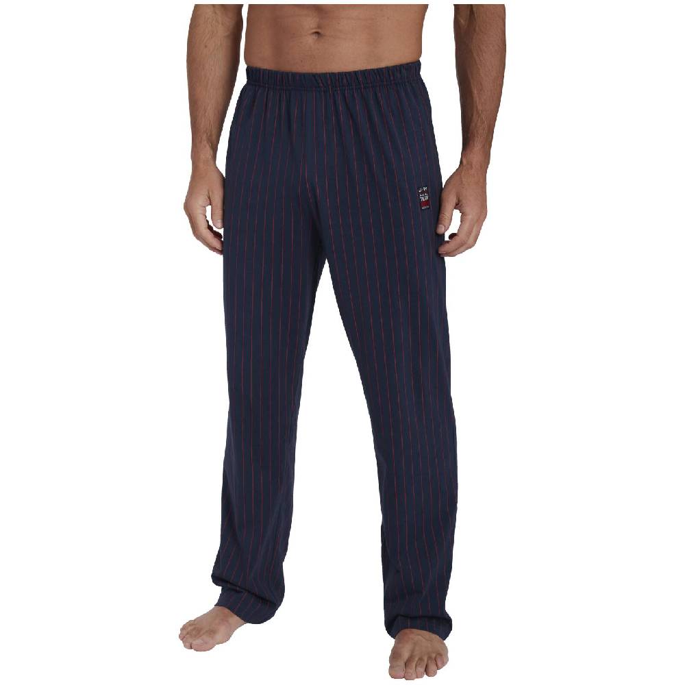 Jan Vanderstorm Schlafhose KIAN Dunkelblau Gestreift