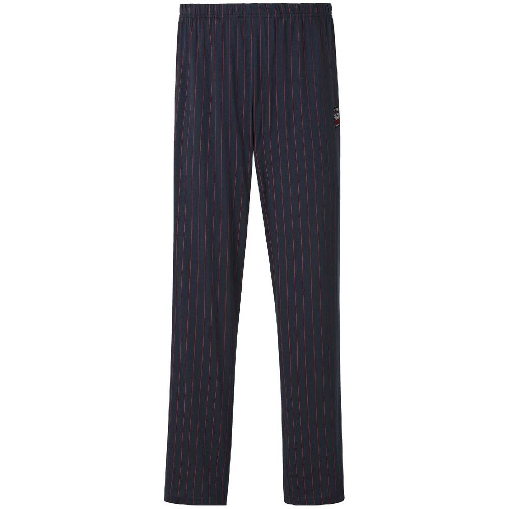 Jan Vanderstorm Schlafhose KIAN dunkelblau gestreift