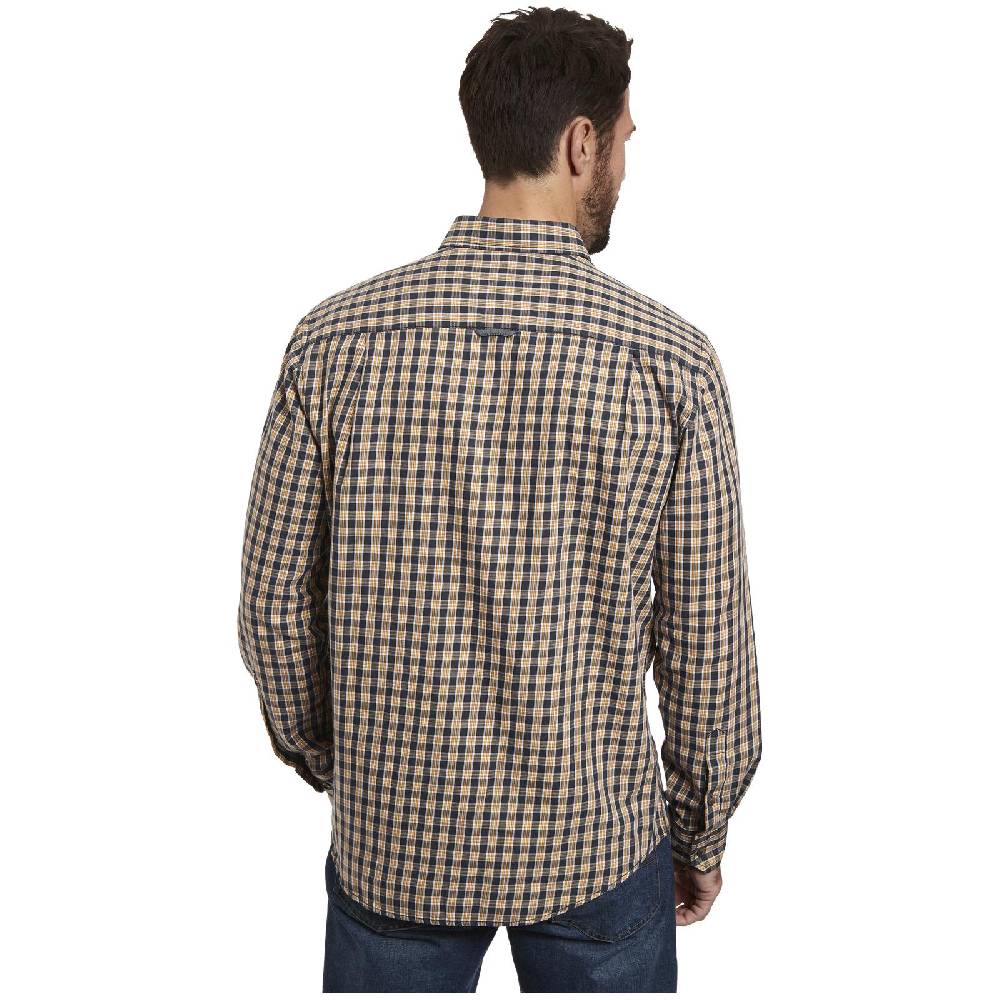 Jan Vanderstorm Set Hemd Und T-Shirt RATFRIED Dunkelblau Kariert