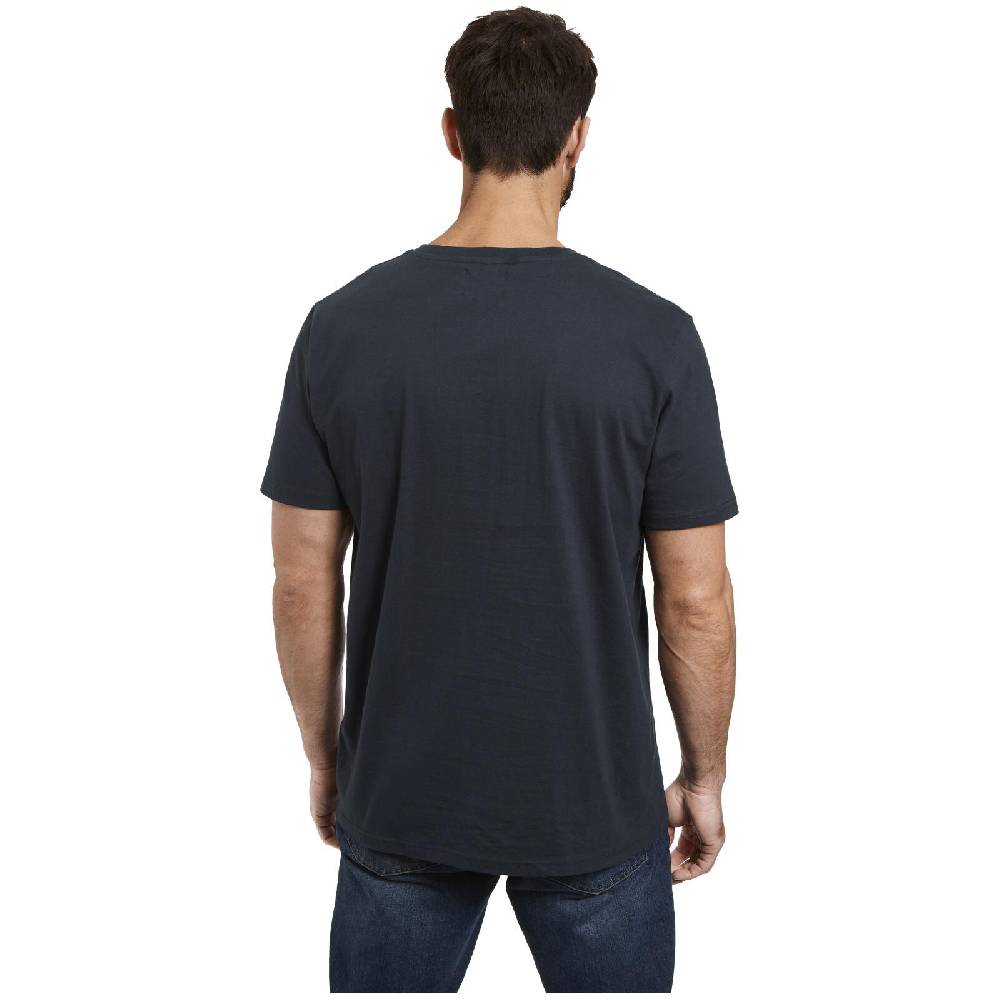 Jan Vanderstorm Set Hemd Und T-Shirt RATFRIED Dunkelblau Kariert