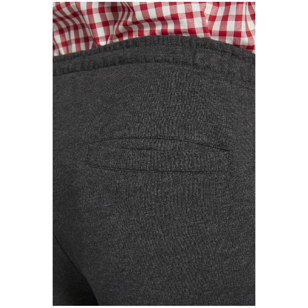 Jan Vanderstorm Sweatbermuda DENNIK Dunkelgrau Melange