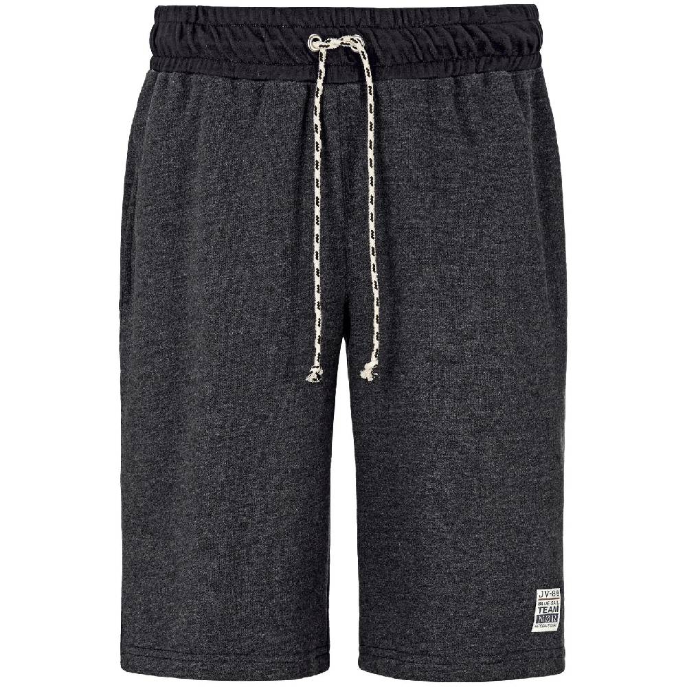 Jan Vanderstorm Sweatbermuda WALI dunkelgrau melange