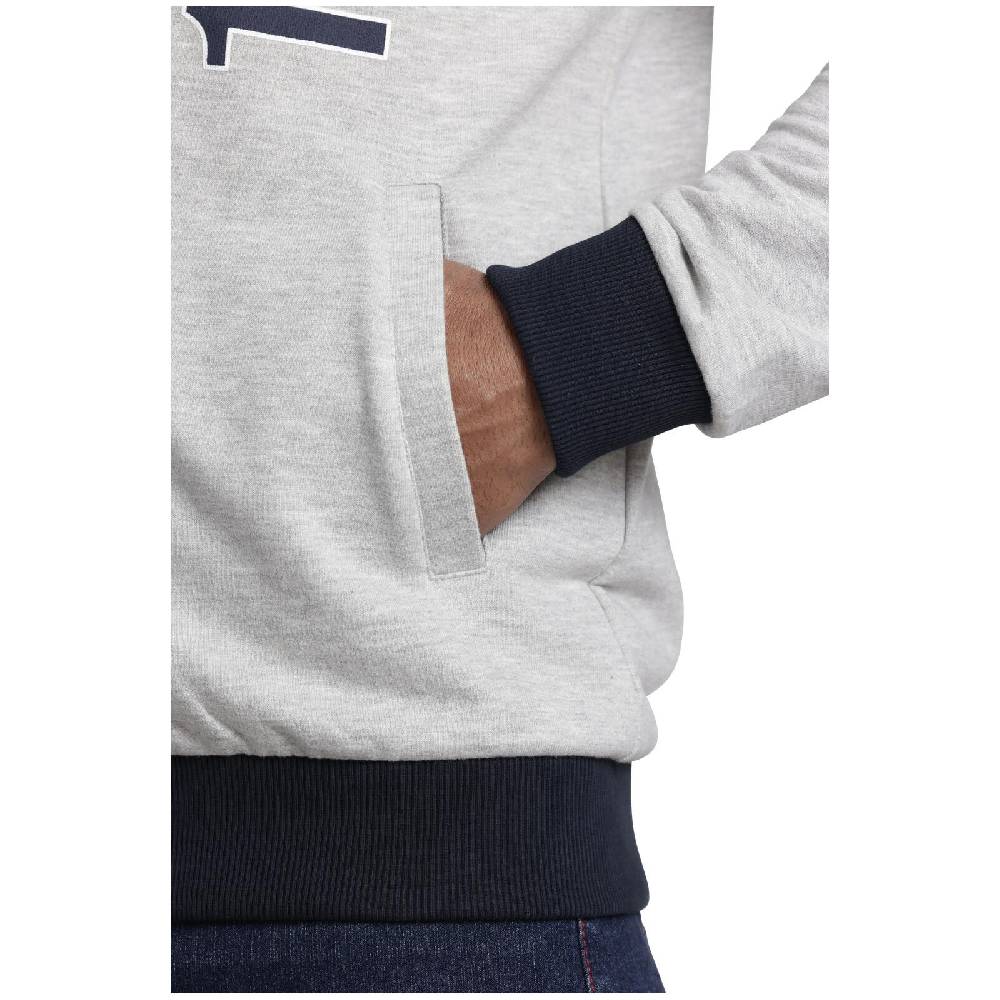 Jan Vanderstorm Sweatjacke EGINHARD Silbergrau Melange