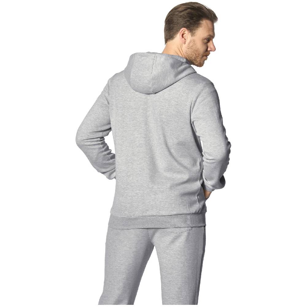 Jan Vanderstorm Sweatjacke ODGRIM Silbergrau Melange