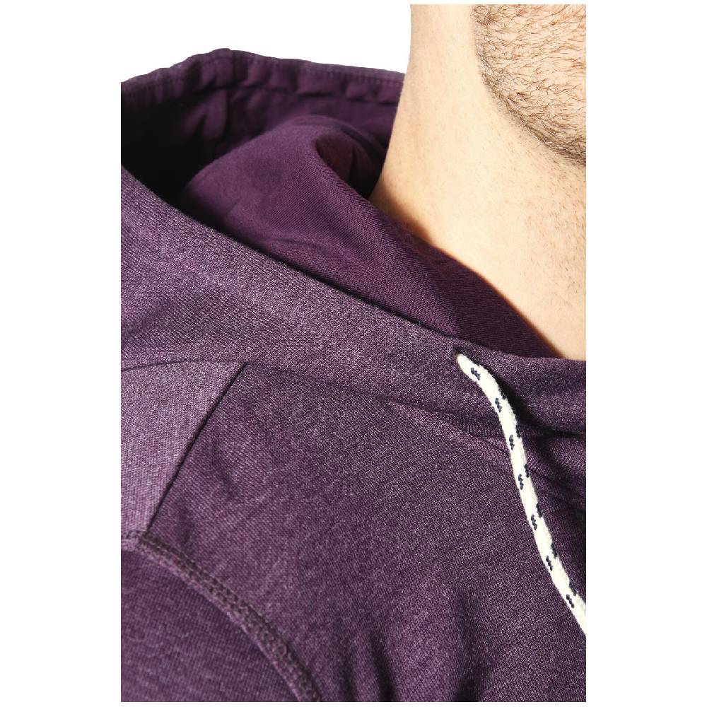 Jan Vanderstorm Sweatshirt BLANKARD Dunkelrot Melange