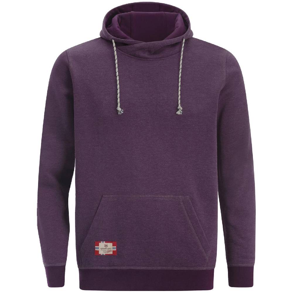 Jan Vanderstorm Sweatshirt BLANKARD dunkelrot melange