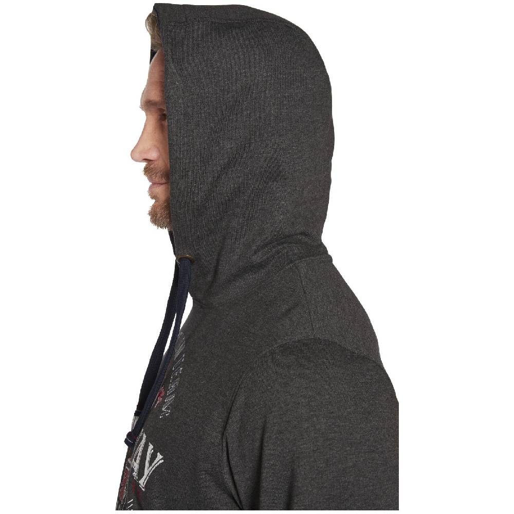 Jan Vanderstorm Sweatshirt HINRICUS Dunkelgrau Melange