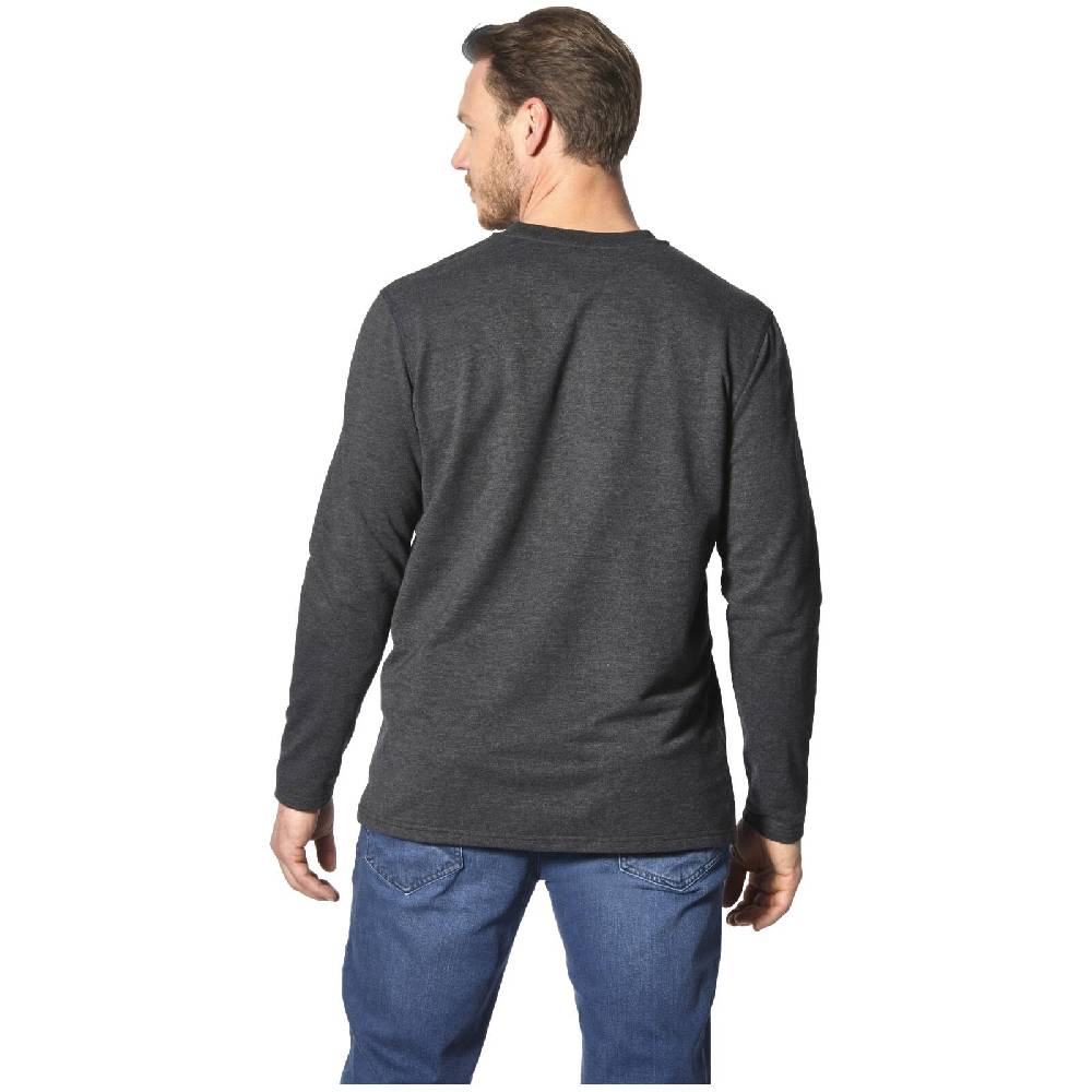 Jan Vanderstorm Sweatshirt JORNSEN Dunkelgrau Melange