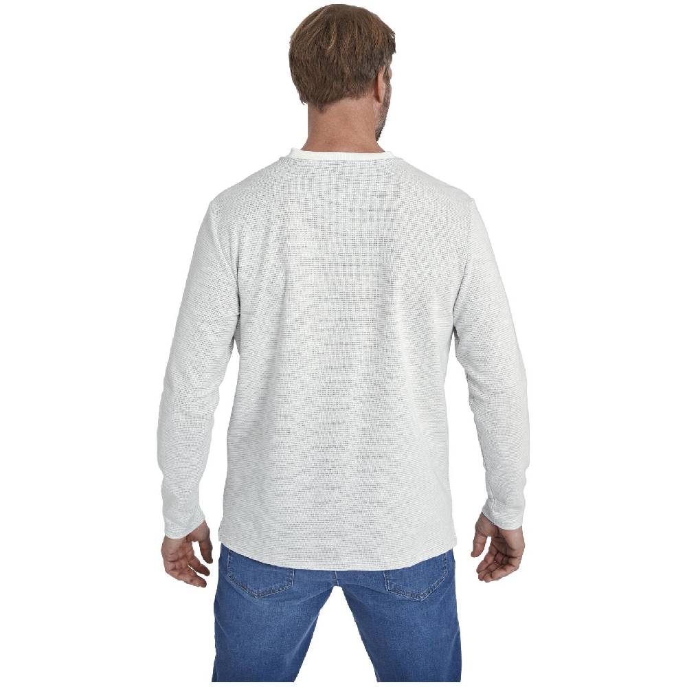 Jan Vanderstorm Sweatshirt REGINALD Wollweiß Melange