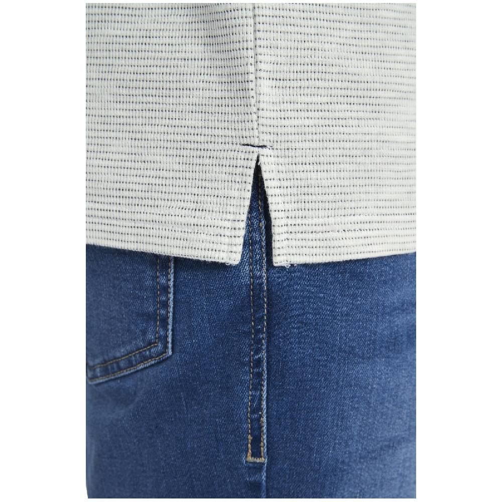 Jan Vanderstorm Sweatshirt REGINALD Wollweiß Melange