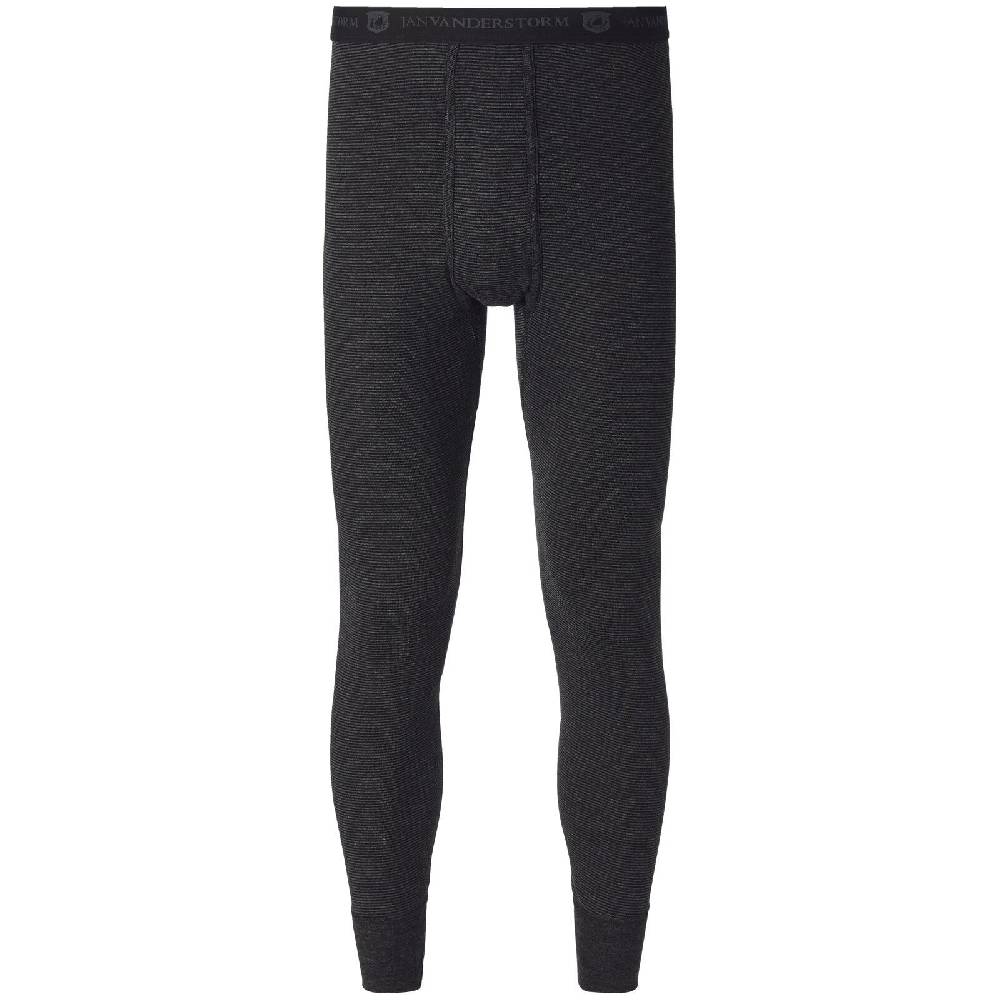 Jan Vanderstorm Thermowäsche Unterhose FLYNN schwarz grau