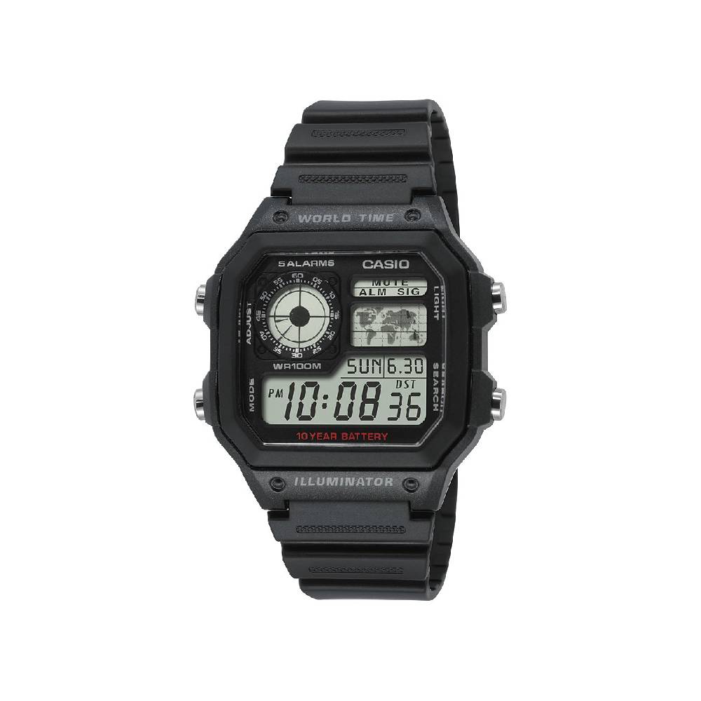 Casio Herrenuhr Casio Collection AE-1200WH-1AVEF