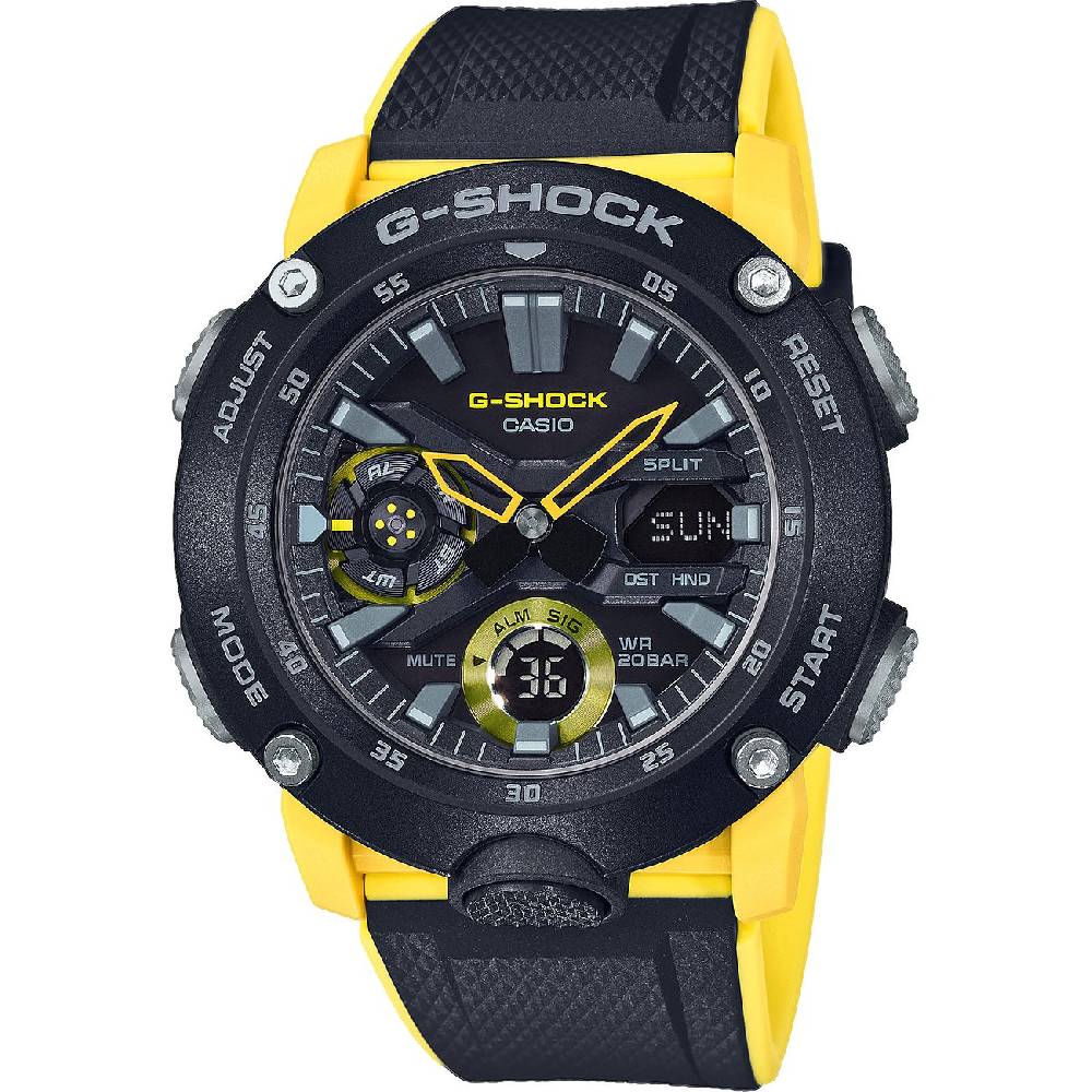 Casio Herrenuhr G-Shock GA-2000-1A9ER