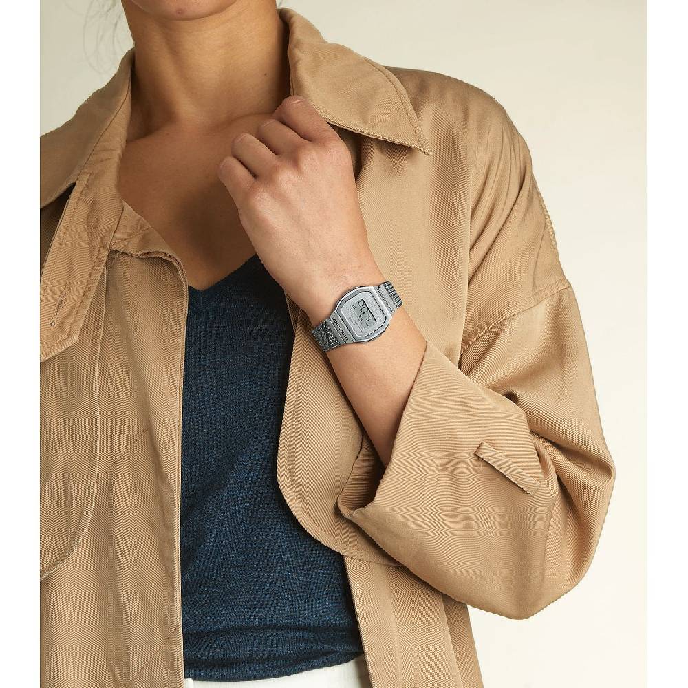 Casio Unisexuhr Vintage Iconic A1000MA-7EF