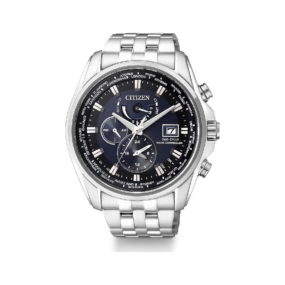 Citizen Herrenuhr Funkuhr Eco-Drive AT9030-55L