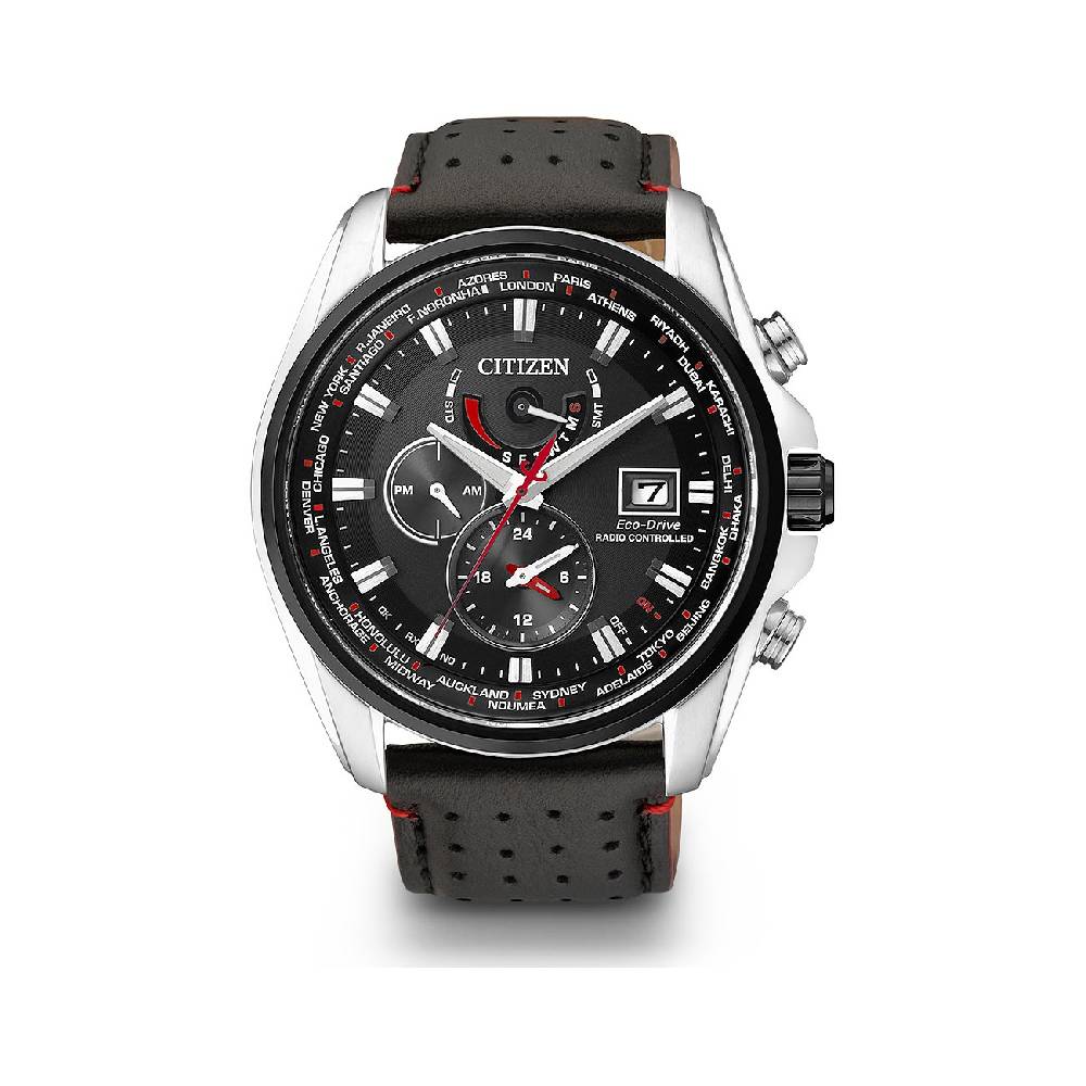Citizen Herrenuhr Funkuhr Eco-Drive AT9036-08E