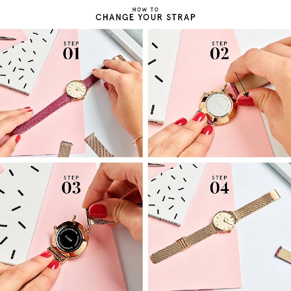 Cluse Kunststoffband Boho Chic CS1408101002