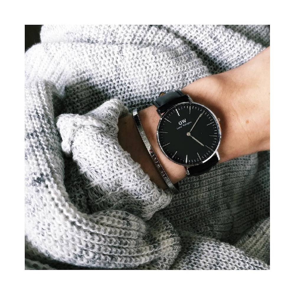 Daniel Wellington Damenuhr Classic Black DW00100145