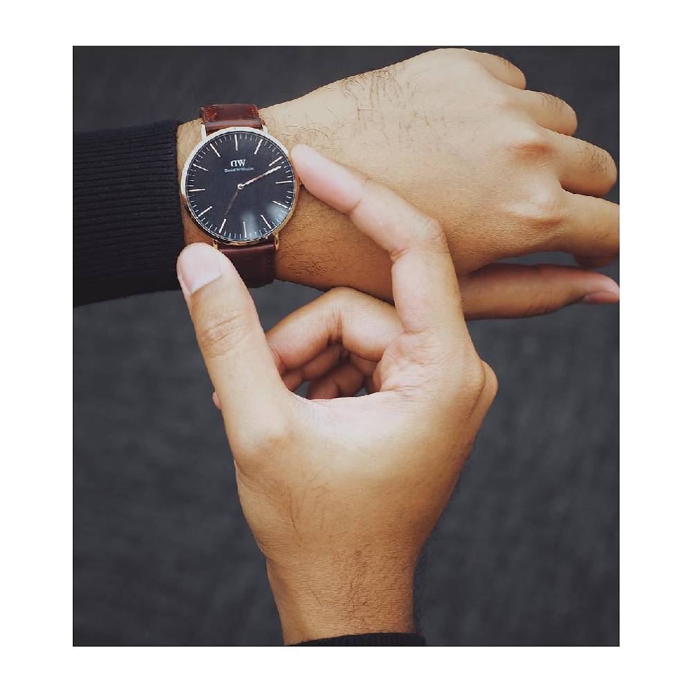 Daniel Wellington Herrenuhr Classic Black DW00100124