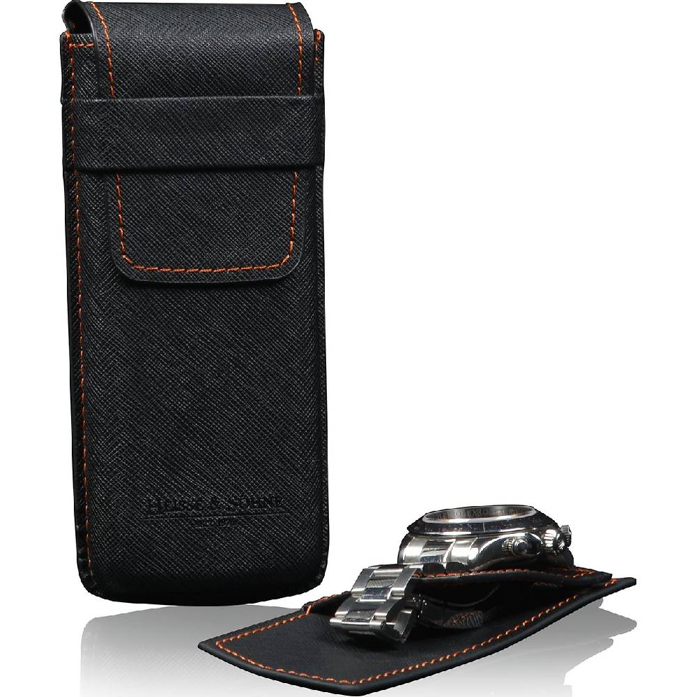 Designhütte Uhrenbox Mondo Saffiano 70019-103