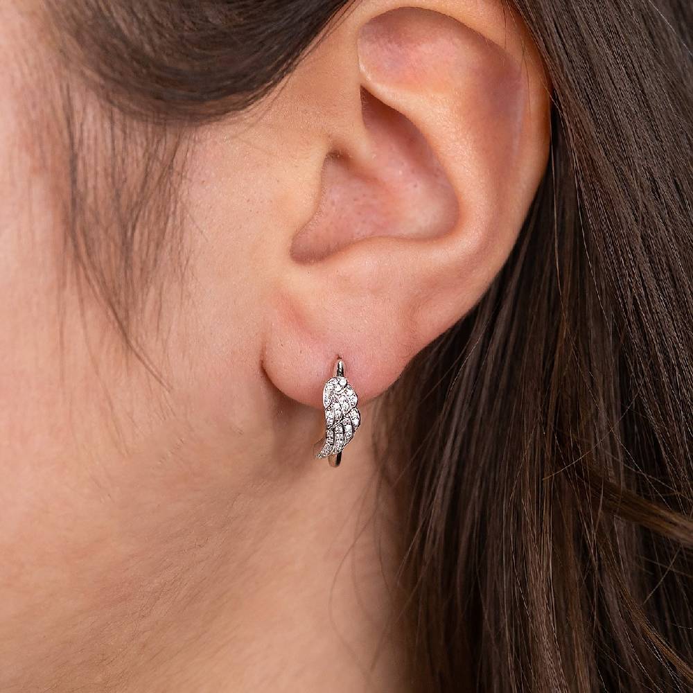 Engelsrufer Creolen ERE-LILWING-ZI-CR