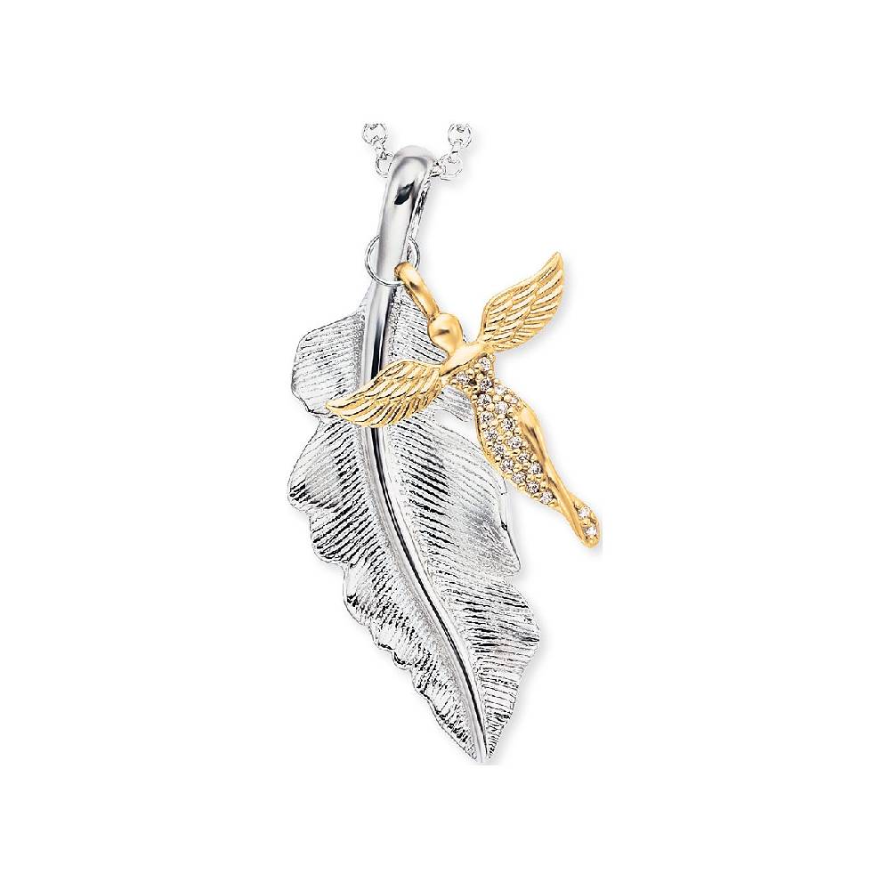 Engelsrufer Kette ERN-FEDER-ANGEL-BIG
