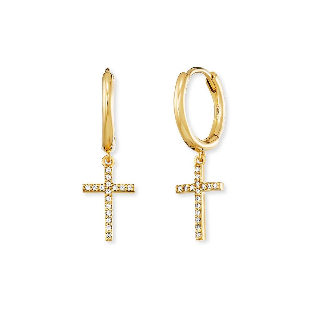 Engelsrufer Ohrhänger ERE-LILCROSS-ZI-G-CR