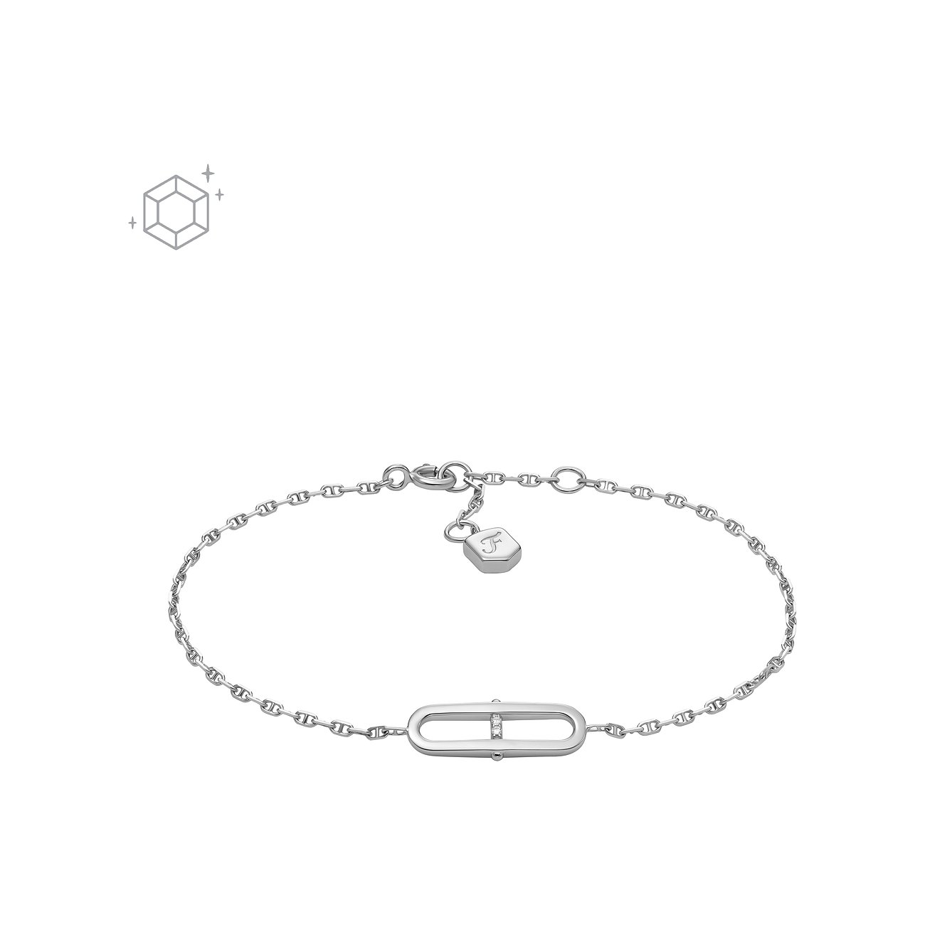 Fossil Armband STERLING JFS00637040