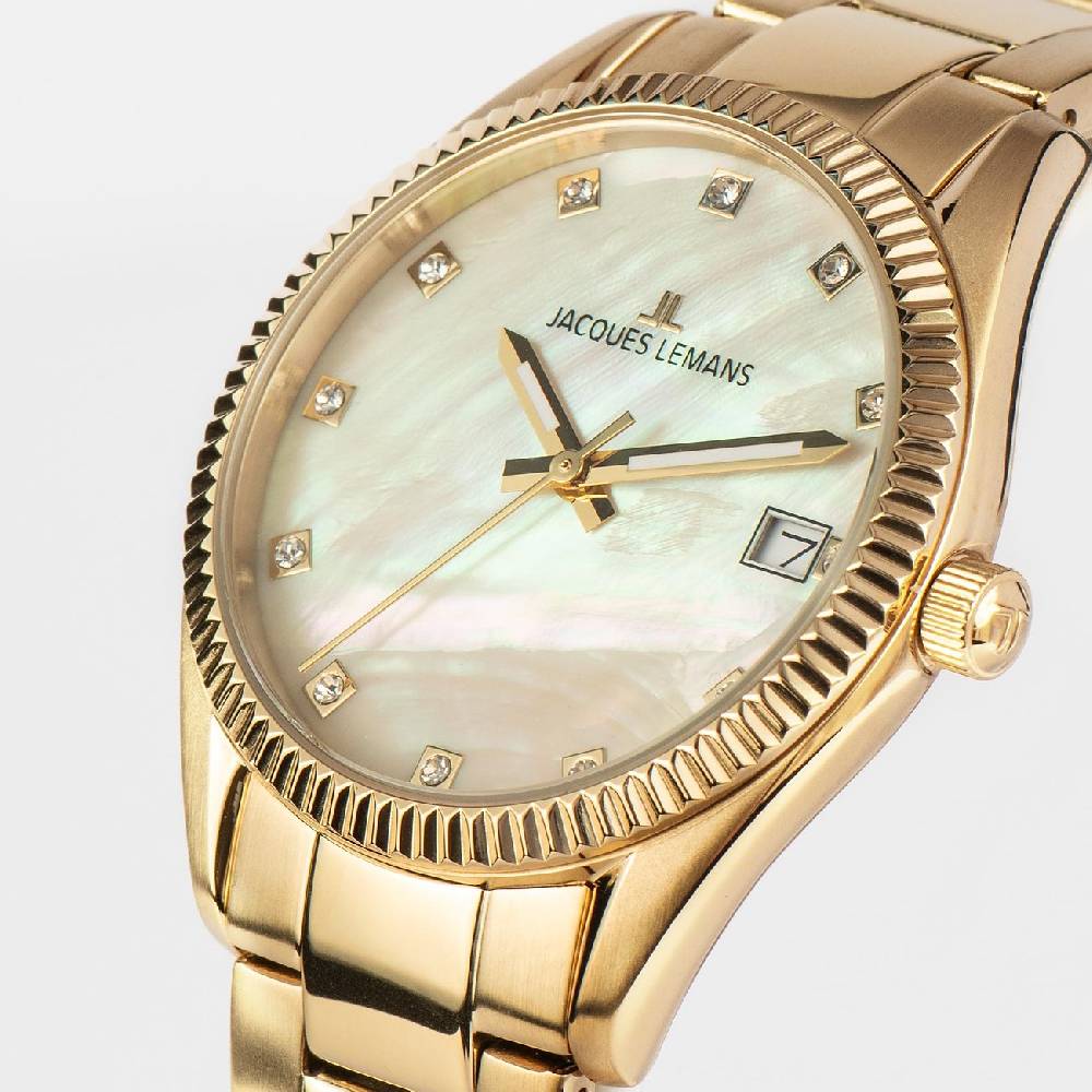 Jacques Lemans Damenuhr Derby 50-4O