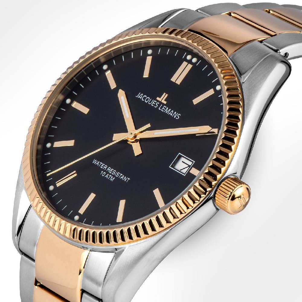 Jacques Lemans Herrenuhr Derby 50-3I