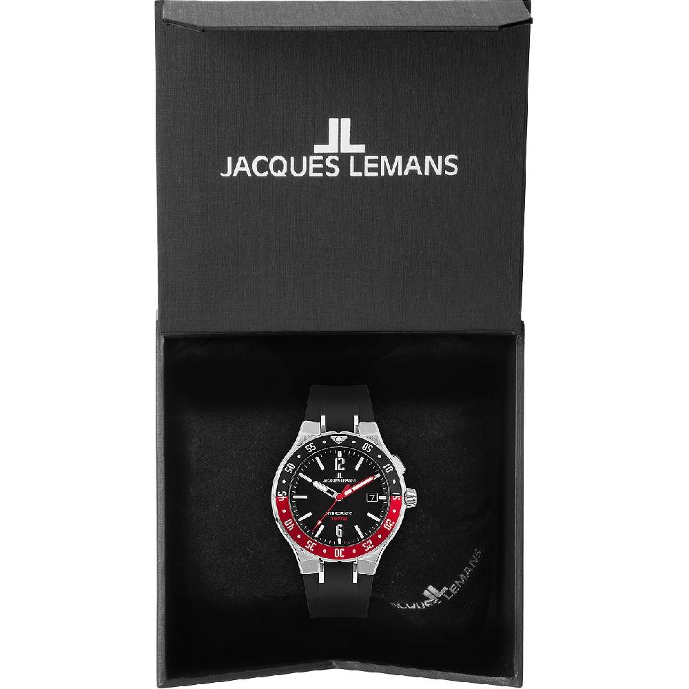 Jacques Lemans Herrenuhr Hybromatic 1-2109A
