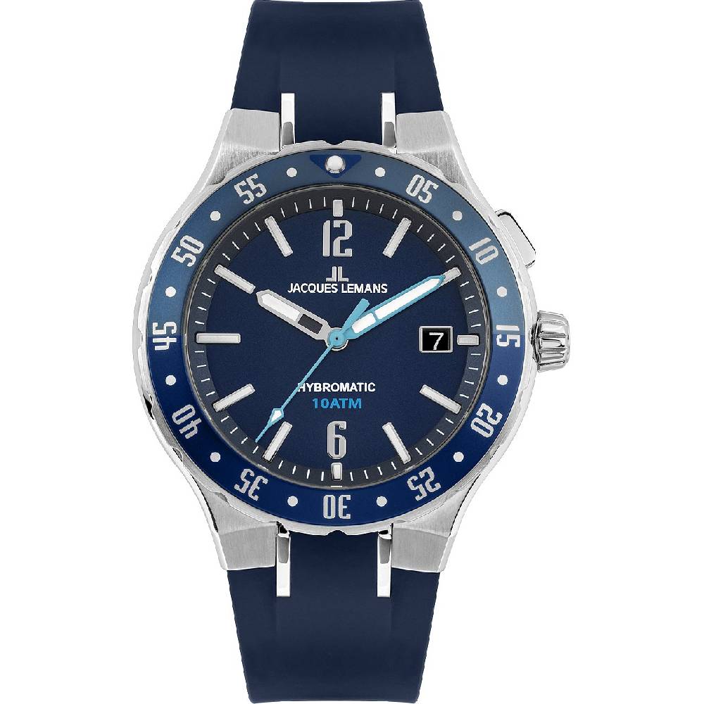 Jacques Lemans Herrenuhr Hybromatic 1-2109C