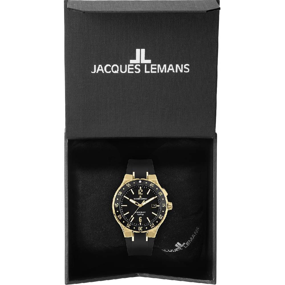 Jacques Lemans Herrenuhr Hybromatic 1-2109E