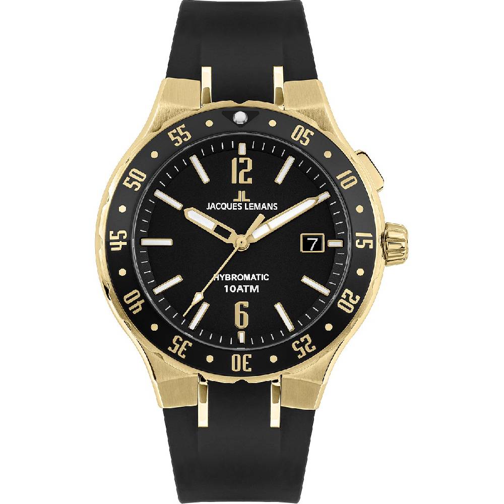 Jacques Lemans Herrenuhr Hybromatic 1-2109E