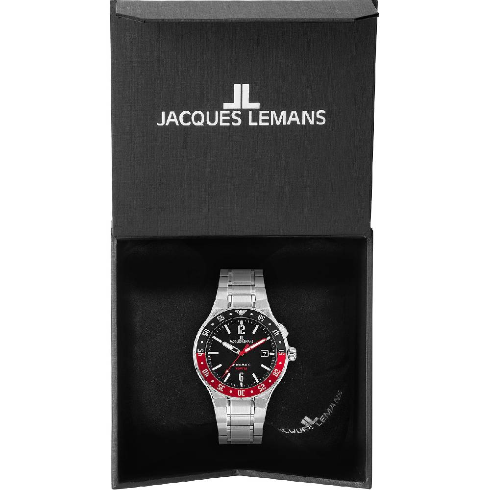 Jacques Lemans Herrenuhr Hybromatic 1-2109F