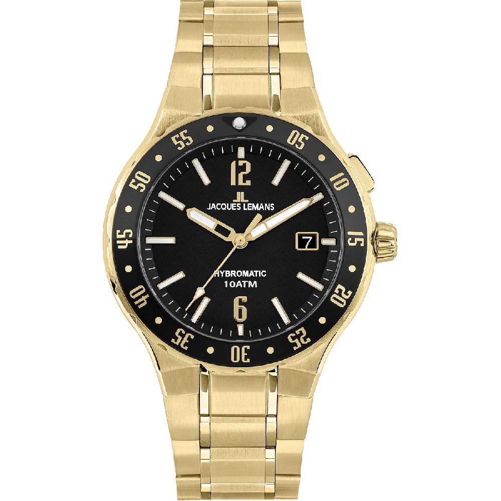 Jacques Lemans Herrenuhr Hybromatic 1-2109J