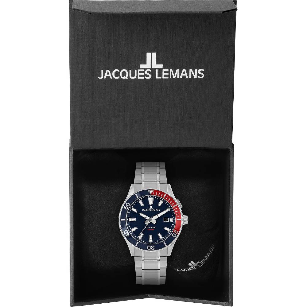 Jacques Lemans Herrenuhr Hybromatic 1-2131E
