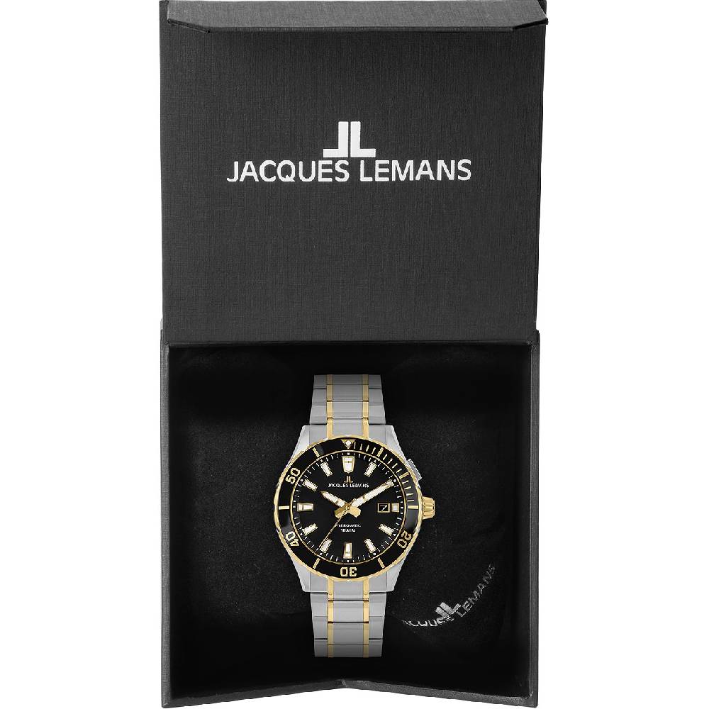 Jacques Lemans Herrenuhr Hybromatic 1-2131F