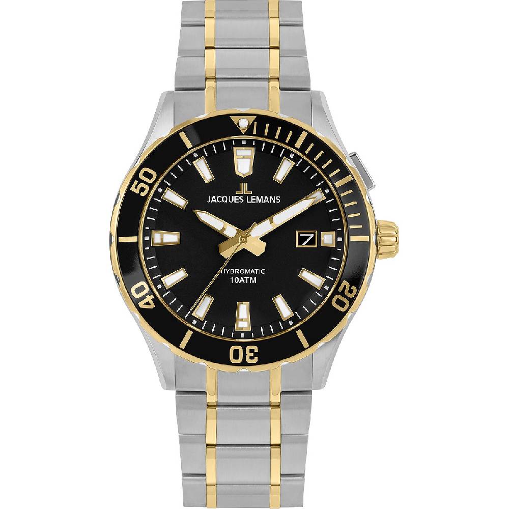 Jacques Lemans Herrenuhr Hybromatic 1-2131F