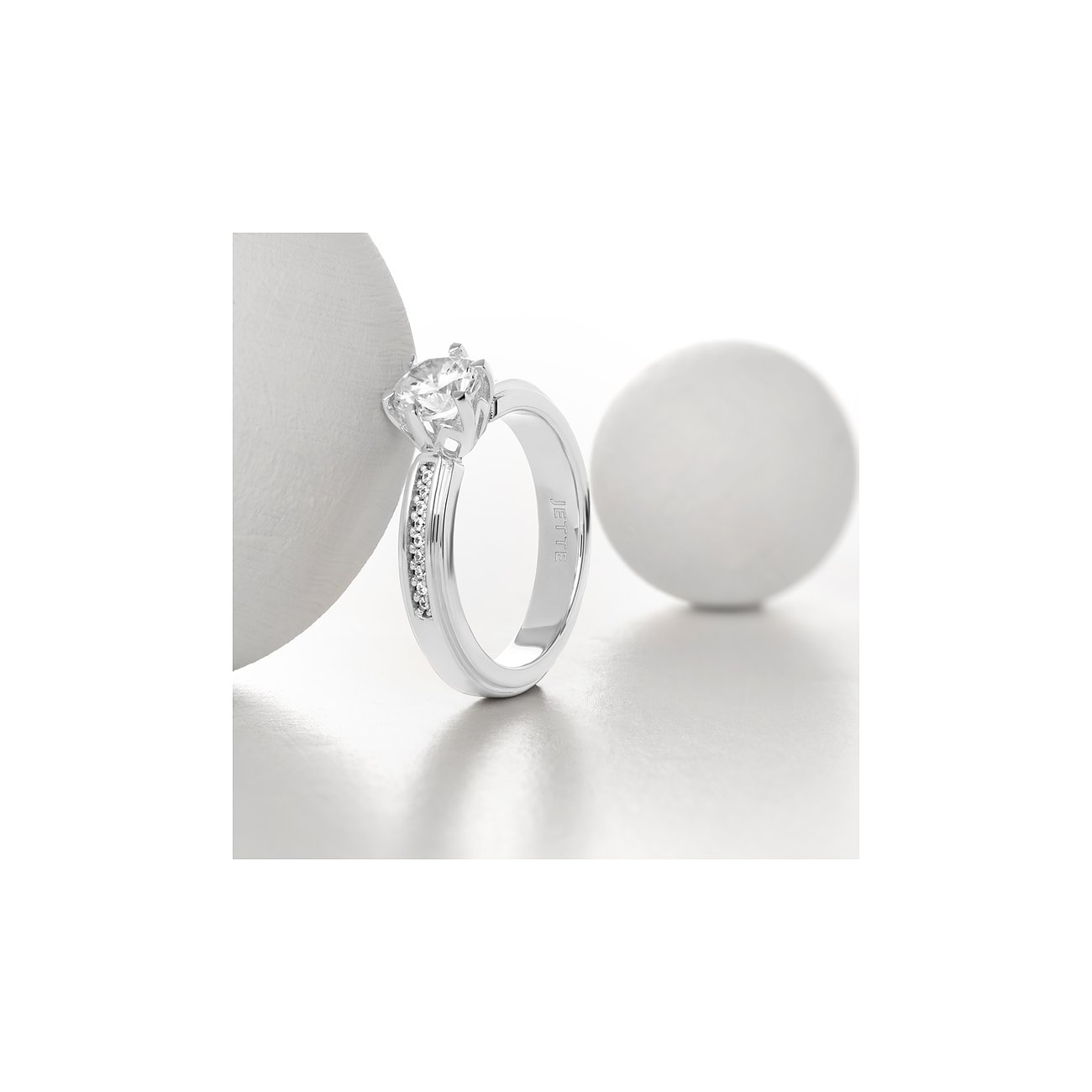 JETTE Damenring DIAMOND