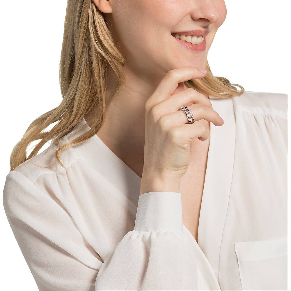 JETTE Damenring GLITTER CHAIN