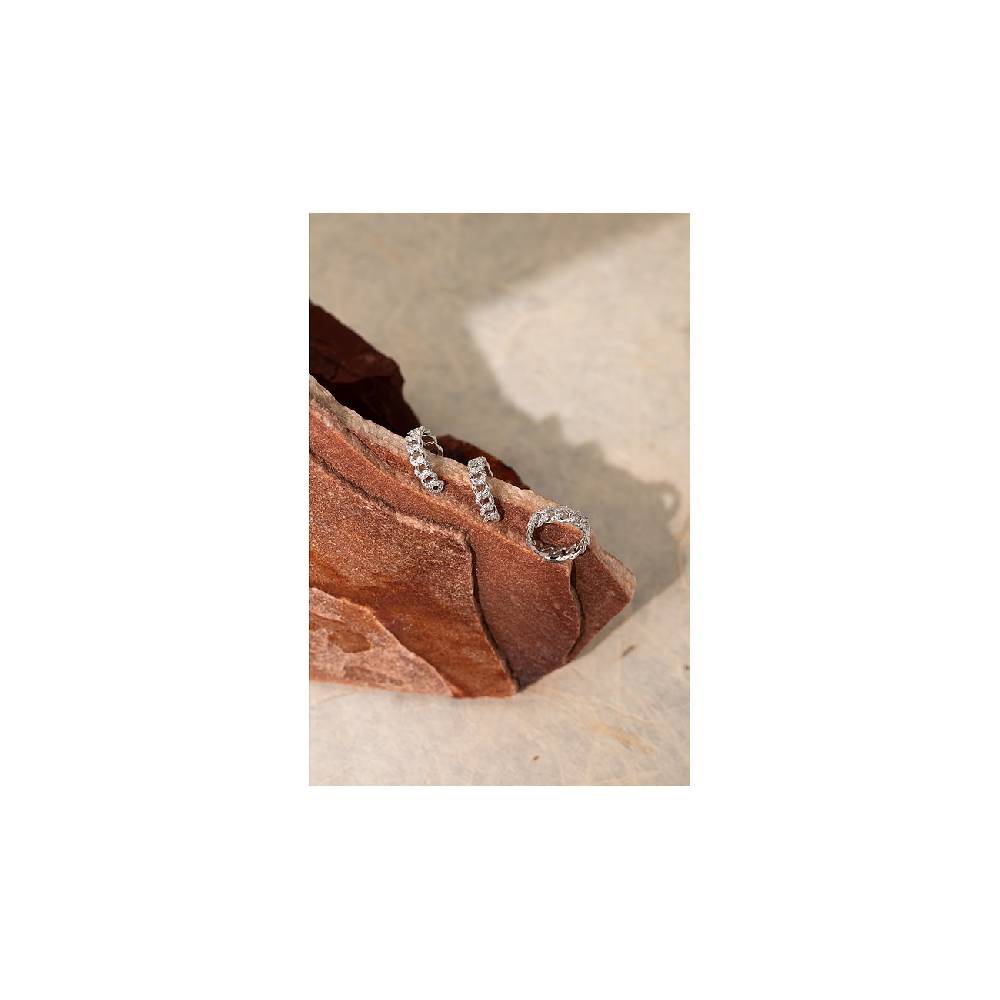 JETTE Damenring GLITTER CHAIN