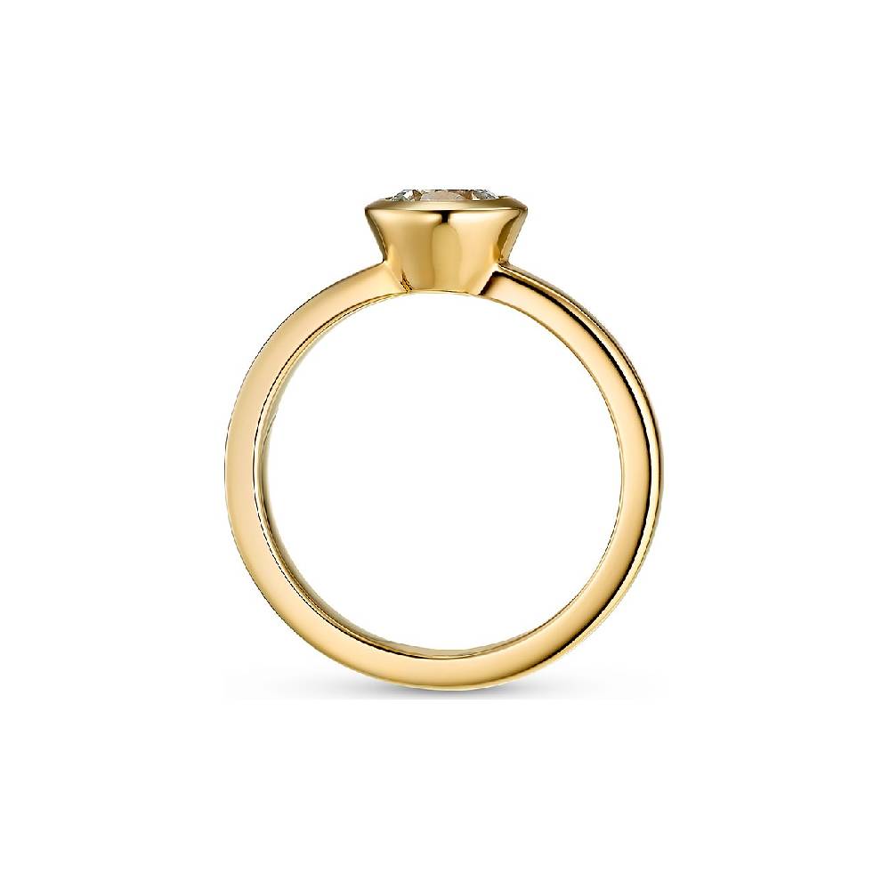 JETTE Damenring SOLITAIRE