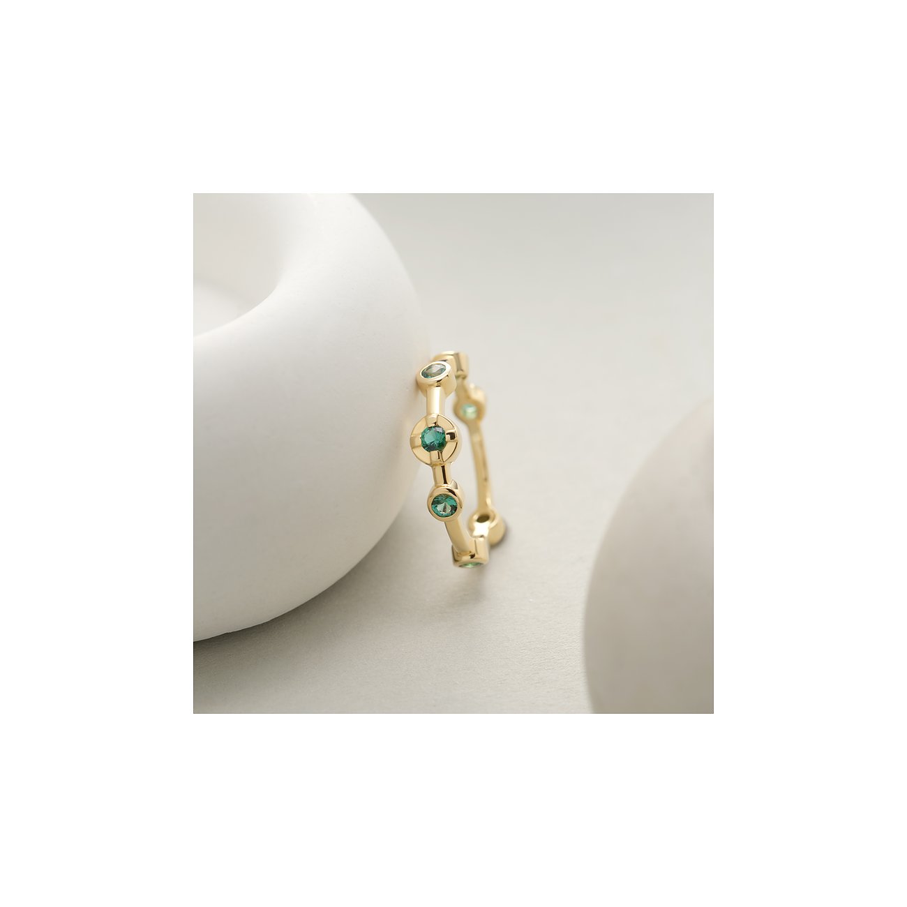 JETTE Damenring SPARKLING