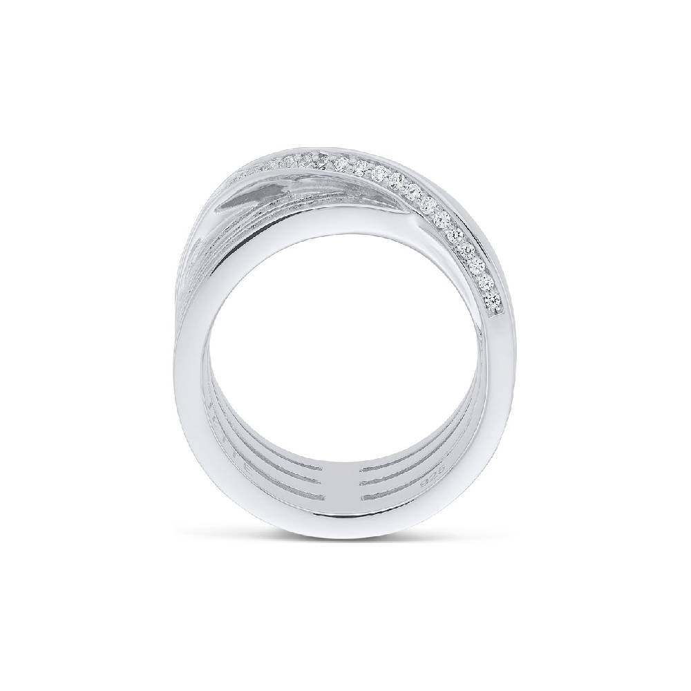 JETTE Damenring WRAPPED