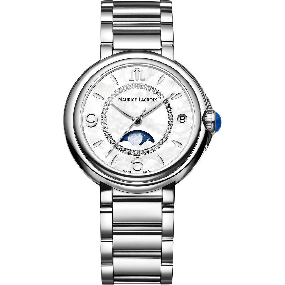 Maurice Lacroix Damenuhr Fiaba Date Moonphase FA1084-SS002-170-1