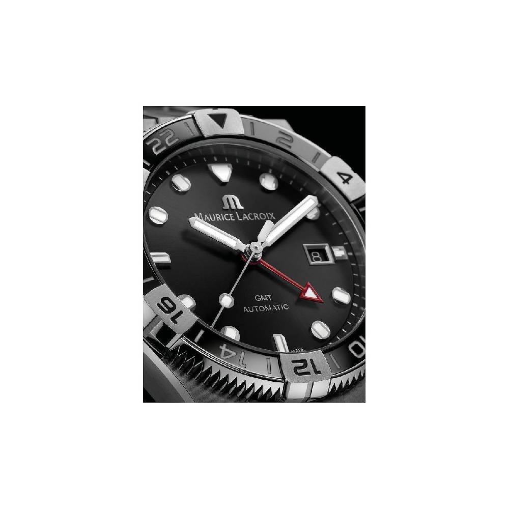 Maurice Lacroix Herrenuhr Aikon Venture GMT AI6158-SS001-330-2